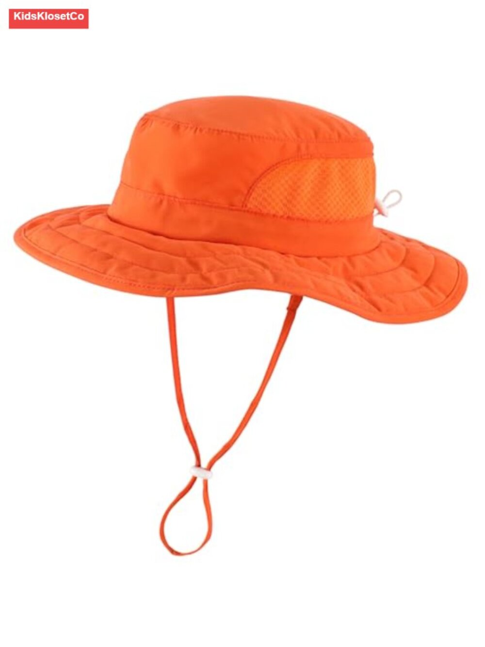 UPF 50+ Kids Sun Hat Foldable Wide Brim Bucket Hat with Chin Strap